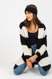 Colorful Striped Long Sleeve Loose Cardigan