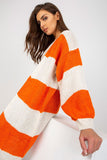 Colorful Striped Long Sleeve Unbuttoned Cardigan