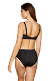 Flirtatious Knit and Tulle Three-Piece Classic Bra