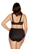 Flirtatious Knit and Tulle Three-Piece Classic Bra