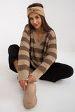 Loose-Fit Women's Long Sleeve Sweater for Everyday Wear