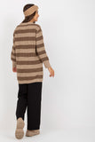 Loose-Fit Women's Long Sleeve Sweater for Everyday Wear