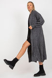 Cozy Long Sleeve Cardigan with Front Slip Pockets