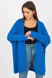 Unbuttoned Cardigan with Contrasting Back Lettering