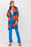 Colorful Striped Long Sleeve Unbuttoned Cardigan