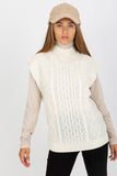 Plaid Sleeveless Knitted Jacket for Versatile Occasions