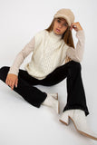 Plaid Sleeveless Knitted Jacket for Versatile Occasions