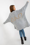 Cozy Acrylic Blend Knit Sweater - One Size Fits All