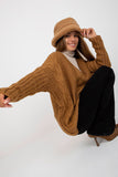 Cozy Acrylic Blend Knit Sweater - One Size Fits All