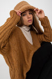 Cozy Acrylic Blend Knit Sweater - One Size Fits All