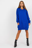 Heart Neckline Long Sleeve Knit Dress for Any Occasion