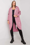 Extended Cut Women's Zip-Up Hoodie with Pockets