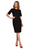 Soft Stretch Fabric Top with Elegant Design