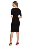Soft Stretch Fabric Top with Elegant Design