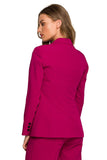 Classic One-Button Waist Jacket - Timeless Elegance