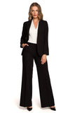 Classic One-Button Waist Jacket for Timeless Style