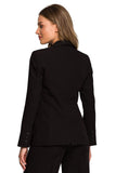 Classic One-Button Waist Jacket for Timeless Style