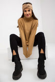 Extended Cut Turtleneck Sweater with Long Sleeves