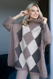 Cozy Multi-Fabric Knit Sweater for All Seasons