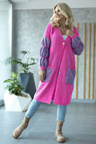 Cozy Acrylic Blend Knit Sweater with Wool Touch