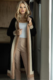 Cozy Multi-Fabric Knit Sweater for All Seasons
