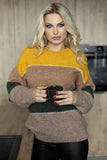 Cozy Acrylic Blend Knit Sweater - One Size Fits All