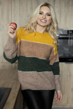 Cozy Acrylic Blend Knit Sweater - One Size Fits All