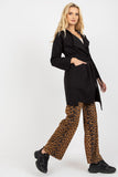 Unlined Women's Tie-Belt Coat with Patch Pockets