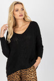 Cozy Knit Blend Sweater in Soft Acrylic and Wool Mix