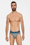 Stylish Motorcycle Print Briefs with Comfortable Waistband