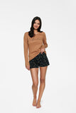 Stylish 3-Piece Cotton Pajama Set with Versatile Bottoms