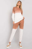 Cozy Cotton Sweatshirt and Long Pants Set for Women
