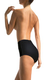 Lace-Trimmed Cotton Panties with Satin Bow Accent