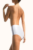 Lace-Trimmed Cotton Panties with Satin Bow Accent