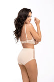 Elegant Tulle and Lace Women's Panties with Soft Waistband