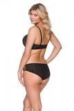 Elegant Underwired Bra with Delicate Embroidery & Shorts Set