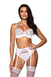 Delicate Romantic Garter Belt for Brides and Lingerie Sets