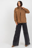 Stylish Corduroy Long-Sleeve Button-Down Shirt