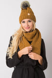 Cozy Winter Hat and Scarf Set - Acrylic Warmth