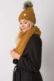 Cozy Winter Hat and Scarf Set - Acrylic Warmth