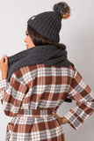 Cozy Winter Hat and Scarf Set - Perfect for Cold Days