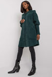 Stylish Women's Autumn Coat with Hood and Pockets