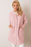 Stylish Women's Autumn Coat with Hood and Pockets