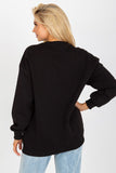 Printed Women's Long Sleeve Tucked Sweatshirt