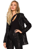Transformative Loose Sequin Jacket for Any Occasion