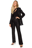 Transformative Loose Sequin Jacket for Any Occasion