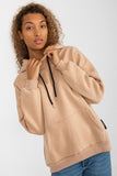 Cozy Women's Hooded Sweatshirt with Kangaroo Pocket