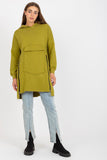Extended Cut Hoodie with Side Zippers and Front Pocket