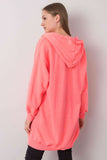 Comfortable Hooded Sweatshirt with Kangaroo Pocket for Women