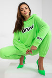Cozy Women's Sweatshirt & Pants Set with Hood and Pockets